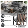 Gartenmöbel Sitzgarnitur Garten-Garnitur Set,Gartenlounge Produktbild-Vorschau 7