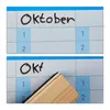 Relaxdays Whiteboard, Jahresplaner, abwischbar, magnetisch, Produktbild-Vorschau 8
