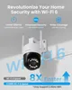 ZOSI 4K WiFi 6 Überwachungskamera Aussen Set, 8MP NVR mit Produktbild-Vorschau 2