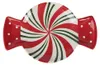 Clayre & Eef Frühstücksteller 22x14x2 cm Rot Weiß Keramik Produktbild-Vorschau 1
