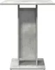 vidaXL Bistro stôl Concrete Grey 60x60x75 cm Drevo Materiál Náhľad obrázku produktu 4