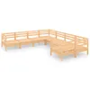 vidaXL 8-tlg. Garten-Lounge-Set Massivholz Kiefer Produktbild-Vorschau 1