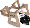 ArtSport Liegestützgriffe aus Holz XXL - Calisthenics, Produktbild-Vorschau 1