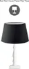 Home Sweet Home Lampenschirm aus Stoff Schwarz - 20 x 15 x Produktbild-Vorschau 4