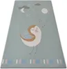 Teppich für Kinder LOKO Vogel grün Antirutsch  Grün 160x220 Produktbild-Vorschau 1