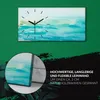 Dekor Leinwand Uhr Wandbilder Geräuschlos 60x30 Malerei Produktbild-Vorschau 5