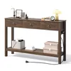 BEALIFE, consolle da ingresso 130x30x80 cm con 3 cassetti | Anteprima dell’immagine prodotto 2