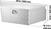 VEVOR Deichselbox Truckbox 990 x 419 x 305 mm Aluminium, 50 Produktbild-Vorschau 8
