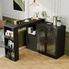 okwish Bartisch Hauptkörper 120 x 40 x 97 cm Moderner Produktbild-Vorschau 2