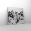 Bild auf Leinwand - Leinwandbild - Einteilig - Alpen Schnee Produktbild-Vorschau 4