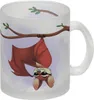 Ich liebe es abzuhängen Glas Tasse mit Fledermaus, Schrift Produktbild-Vorschau 1
