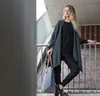 Knit Factory Jazz Poncho Cape - Anthrazit - One Size Produktbild-Vorschau 6
