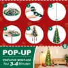 LARS360 Vianočný stromček typu pop-up, výška 150 cm, s LED Náhľad obrázku produktu 3
