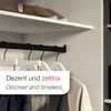 SOTECH Schrankstangenlager S oval schwarz – für Produktbild-Vorschau 4
