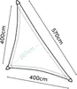 Coolfit Sonnensegel 3-Eck, sand 90° Bezug aus 285g/m² Produktbild-Vorschau 11