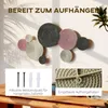 HOMCOM Wanddeko geometrische Wandbild mit einzigartigem Produktbild-Vorschau 5