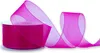 Organzaband 38mm x 25m Rolle Fuchsia Produktbild-Vorschau 1