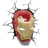 Marvel Avengers Iron Man Maske 3D-Wandlicht mit Wandsticker Produktbild-Vorschau 7