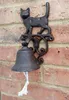 Esschert Design Cloche de porte Chat Marron antique - Fonte Voir les images du produit 10