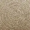 Tappeto ZIZUR Beige 120x120 cm Aspetto Iuta Interni ed Anteprima dell’immagine prodotto 3