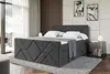 ALTDECOR Boxspringbett mit Fußteil, 2 Matratzen und Topper Produktbild-Vorschau 4
