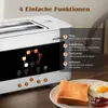 Aigostar Toaster 2/4 Scheiben, 6 Bräunungsstufen, Produktbild-Vorschau 3