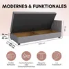 TAPCZANY24 - Boxspringbett Olaf 90x200x38 cm mit Produktbild-Vorschau 4