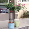 Treillis circulaire pour jardin, support résistant aux Voir les images du produit 4