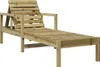 Design Sonnenliege 199,5x62x55 cm Kiefernholz Imprägniert, Produktbild-Vorschau 7