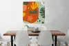 MuchoWow® Poster Pflanzen - Farben - Muster 75x75 cm - Wand Produktbild-Vorschau 2