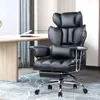 Bürostuhl mit Fußstütze - Ergonomischer Schreibtischstuhl Produktbild-Vorschau 7