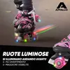 Apollo Super Quad X PRO, Pattini a rotelle LED per Bambini Anteprima dell’immagine prodotto 3