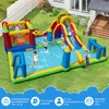 COSTWAY Dmuchany zamek dla dzieci ze zjeżdżalnią wodną, Podgląd zdjęcia produktu 2