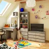 Kleine Kommode AKORD CL100 Beton 100 cm 6 Schubladen B100 x Produktbild-Vorschau 8