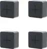 Balení 4ks držáků na ručníky do dveří, držáky na kuchyňské Náhled obrázku produktu 1