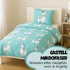 Bettwäsche 135x200/80x80cm 2-teilig Lama – Microfaser Produktbild-Vorschau 6