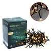 Außen Lichterkette warm weiß mit Timer - 160 LED / 4 m - Produktbild-Vorschau 5