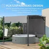 Sunjoy Stoff Whirlpool Pergola / Pavillon 3x3 Titov - 270cm Produktbild-Vorschau 17