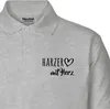 Huuraa Herren Polo Shirt Harzer mit Herz L Sport Grey Bio Produktbild-Vorschau 2