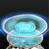 A close-up, stylized illustration of two speaker drivers, likely from headphones, with glowing blue accents. Anteprima dell’immagine prodotto
