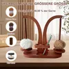 Holz Garnhalter magnetisch, Garnspindel mit Doppelspindeln, Produktbild-Vorschau 6