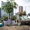 loft urban untersetzer rund 24cm lavendel lila Produktbild-Vorschau 2