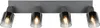 Reality Deckenstrahler 4er Spot Cadiz E14 schwarz Metall Produktbild-Vorschau 4
