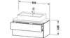Konsolenunterschrank L-CUBE 400x920x477mm weiß supermatt Produktbild-Vorschau 2