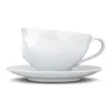 FIFTYEIGHT Kaffeetasse 200ml - Glücklich weiß Produktbild-Vorschau 2