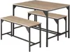 TecTake 404341, Dřevo, 4 sedadlo/sedadel Náhled obrázku produktu 1