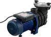 A blue and black pool pump with a clear lid is shown against a white background. Voir les images du produit