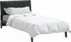 vidaXL Kołdra biała 135 x 220 cm z pierza Podgląd zdjęcia produktu 3