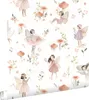 ESTAhome Tapeta wróżki różowymIbiałym 50 x 900 cm Podgląd zdjęcia produktu 1