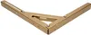 KOTARBAU® Console pliante 300 x 260mm Or Support Acier Voir les images du produit 2